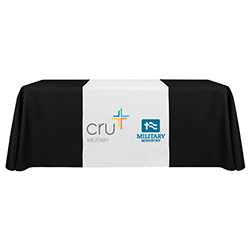 CO-BRANDED MILITARY 30" X 72" TABLE RUNNER